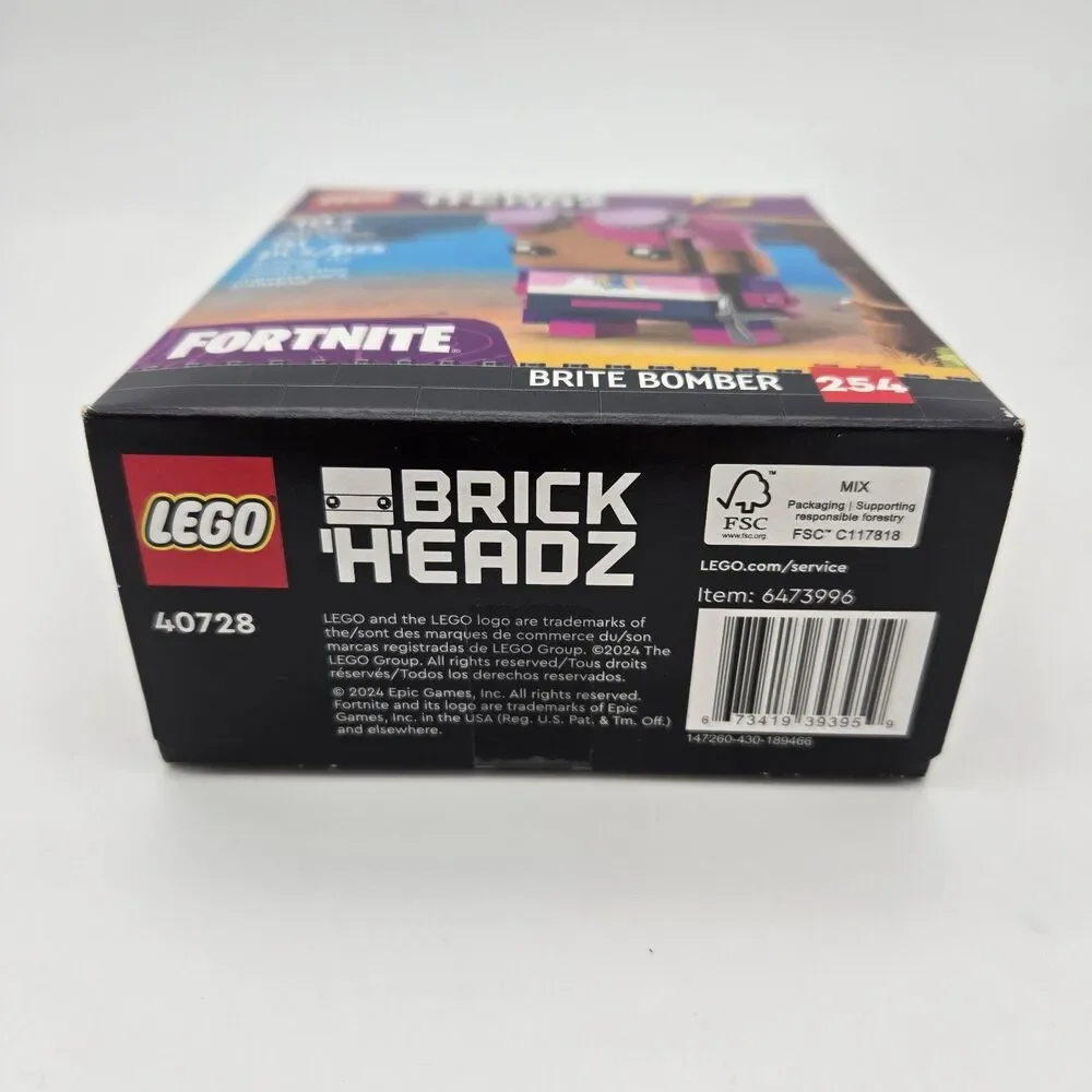 LEGO BrickHeadz‎ Fortnite Brite Bomber Set 40728 144pcs 2024 Sealed